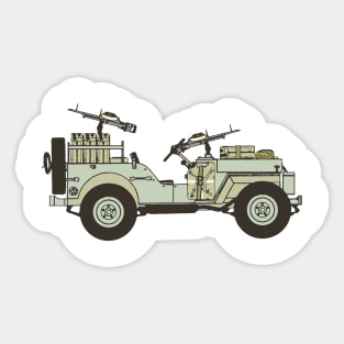 SAS Jeep Sticker